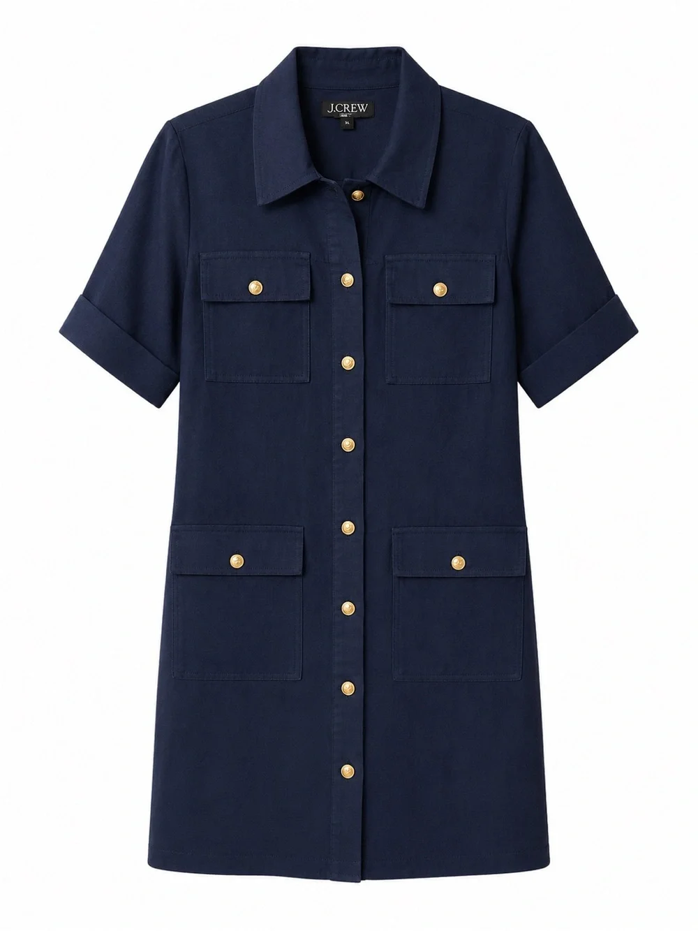 J. Crew Gamine Shirtdress in Linen